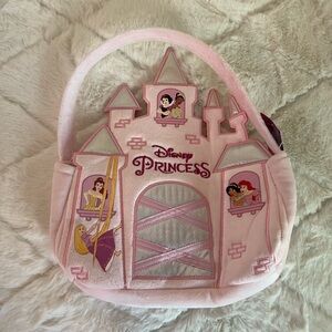 Disney Princess Plush Castle Purse Bag | Pink Castle Tote | New w/ Tag